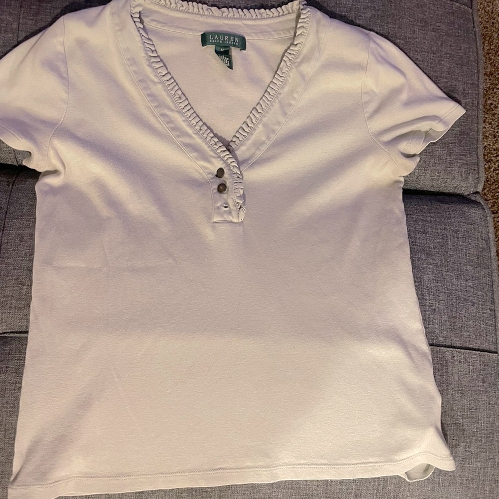 Play Olive Green, Ralph, Lauren, women’s size, medium cotton shirt